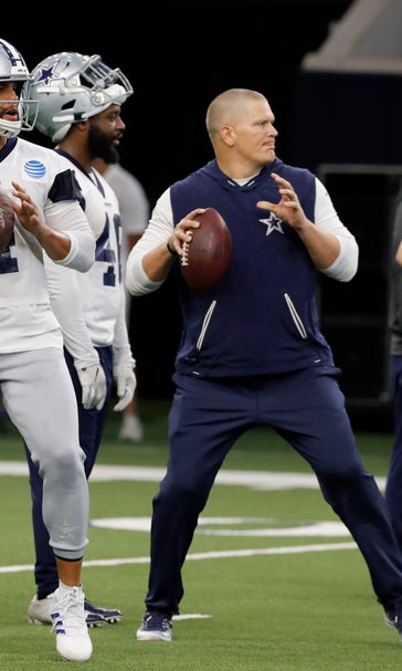 Cowboys' Prescott clicks quickly with new QB coach Kitna